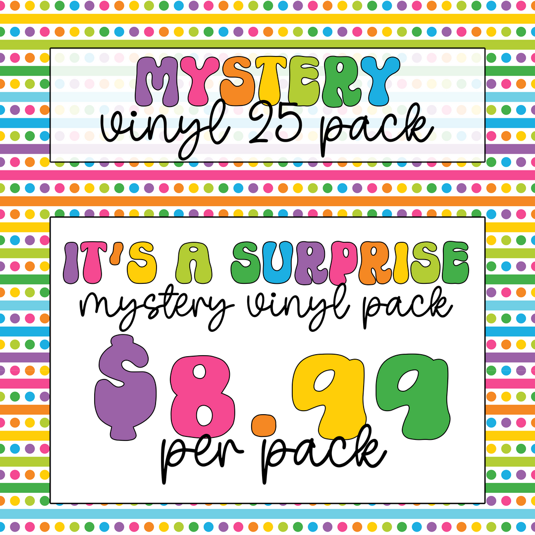 It's A Surprise Mystery Bundle, Package Fillers, Business Branding, Small Shop Vinyl, Tumbler Decal, Laptop Sticker, Window Sticker