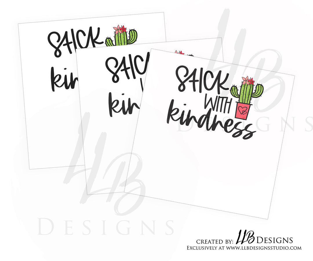 HAIR TIE CARDS ONLY! | Stick With Kindness | 10 or 25 Cards |