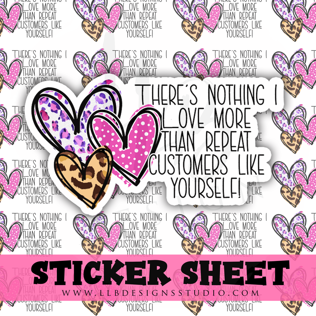 There's Nothing I . . . | Packaging Stickers | Business Branding | Small Shop Stickers | Sticker #: S0317 | Ready To Ship