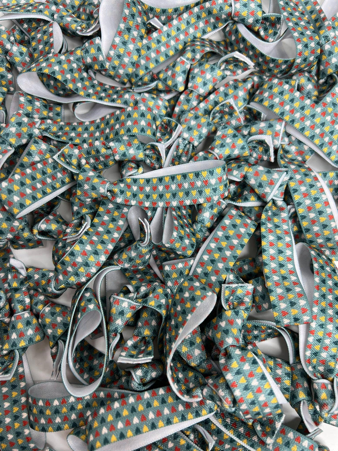 Boho Hearts Hair Ties