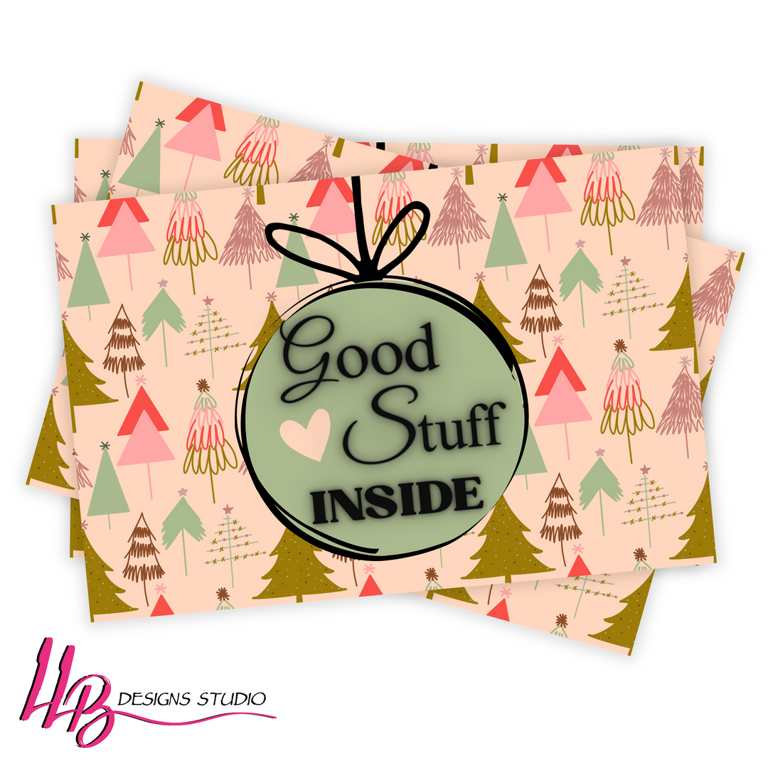 Good Stuff Inside, Packaging Inserts - SIZE 4 X 6 INCHES | Card Number: TY109 | Ready To Ship