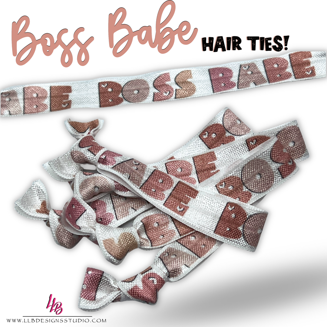 Boss Babe Hair Ties