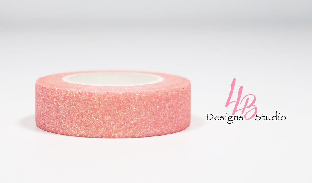 Washi Tape Rolls | Pink Confetti | Washi Tape Size: 15mm x 10mm | SKU # WT0047