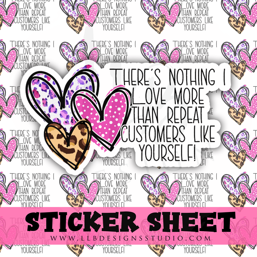 There's Nothing I . . . |  Packaging Stickers | Business Branding | Small Shop Stickers | Sticker #: S0317 | Ready To Ship