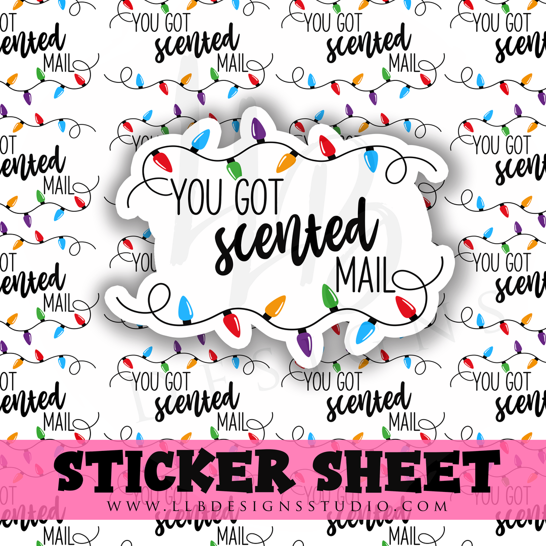 You Got Scented Mail Holiday Sticker