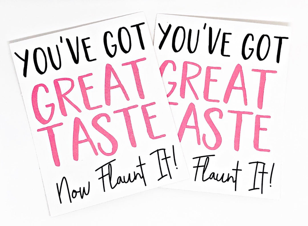 You’ve Got Great Taste Cards